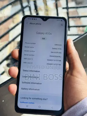 New Samsung Galaxy A10s 32 GB Blue