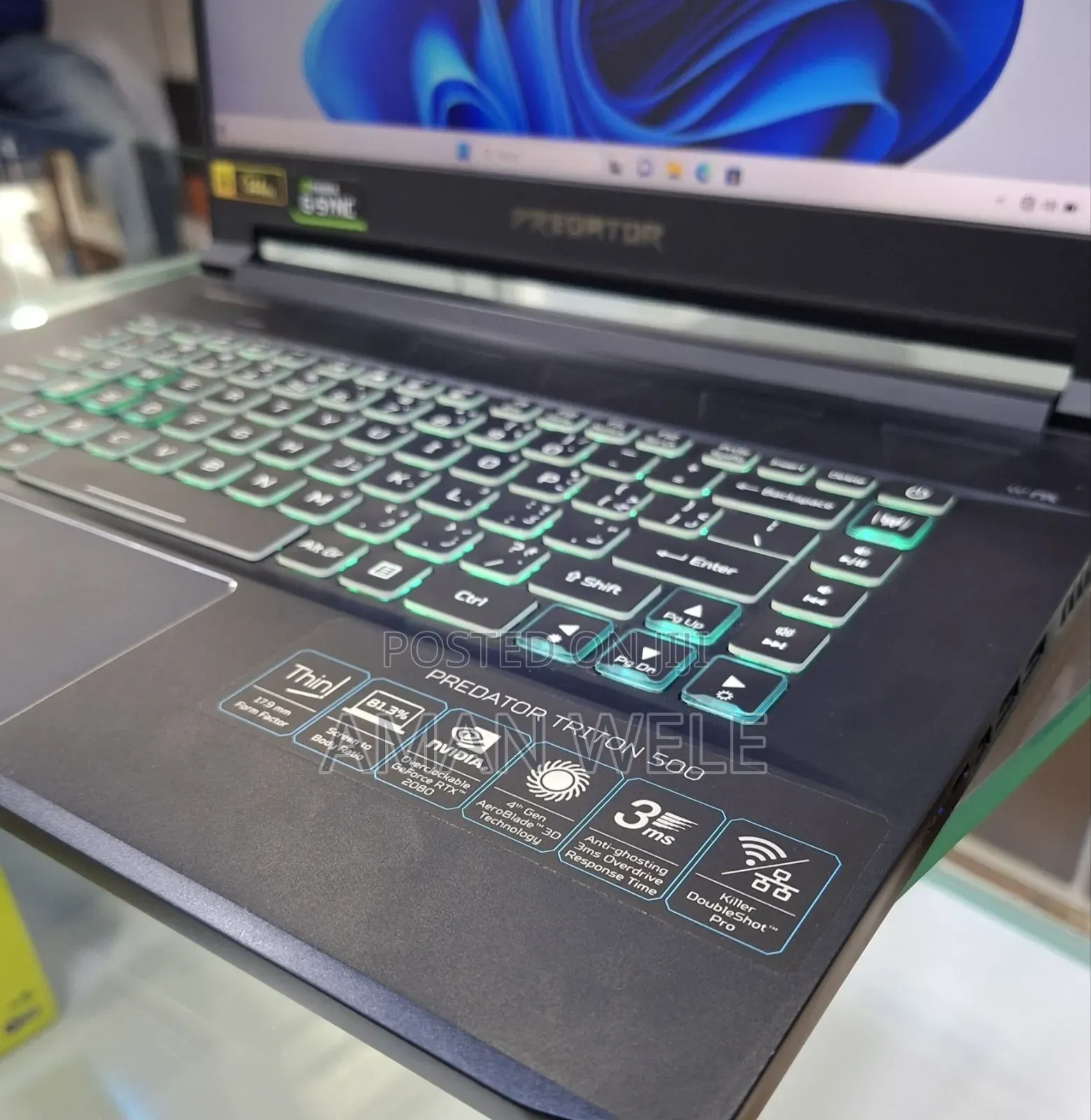 New Laptop Acer Predator Helios Neo 16 16GB Intel Core I7 SSD 1T