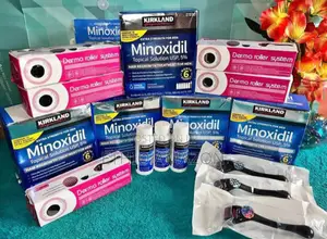 Photo - Minoxidil 5% and Derma Roller for Hairgrowth