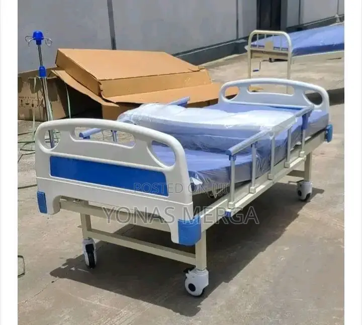 Hospital Bed for Patients - Fowler Bed/Manual |Foam Mattress