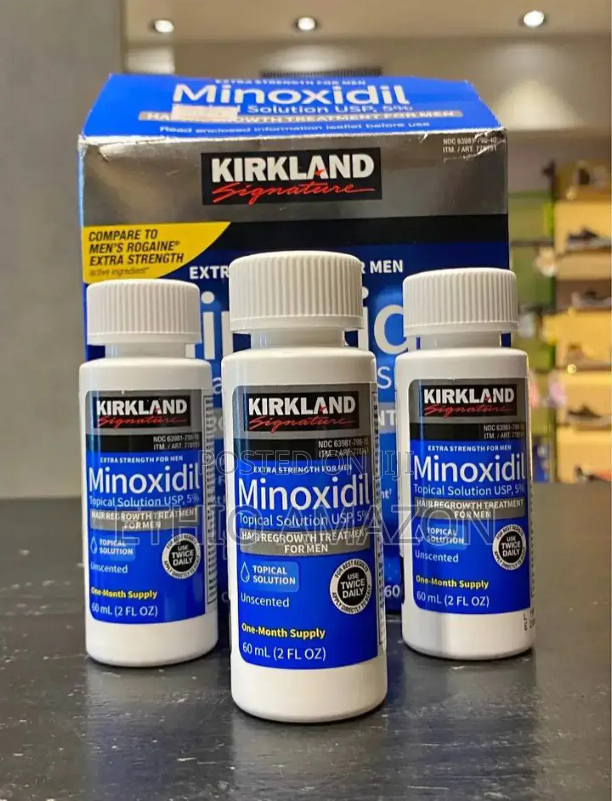 Minoxidil Usa and Israel Hairgrowth