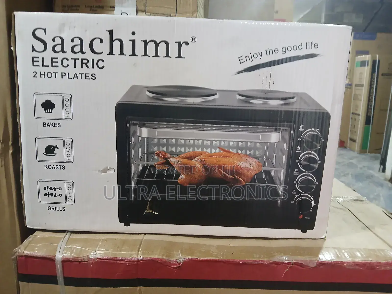 Saachimr Electric 2 Hot Plates