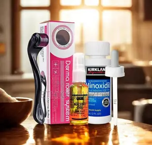 Photo - Derma Roller System and Kirkland 5% Minoxidil Oio