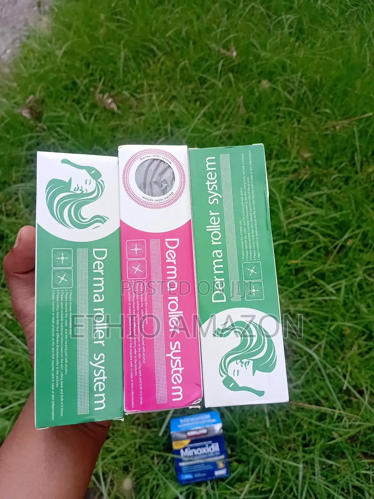 Minoxidil With DRS Green and DRS Red