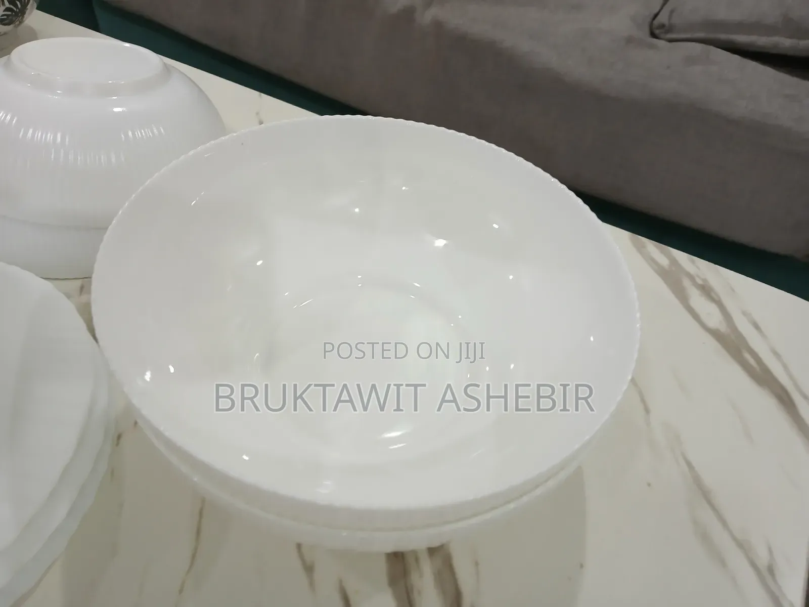 White Ceramic Bowl