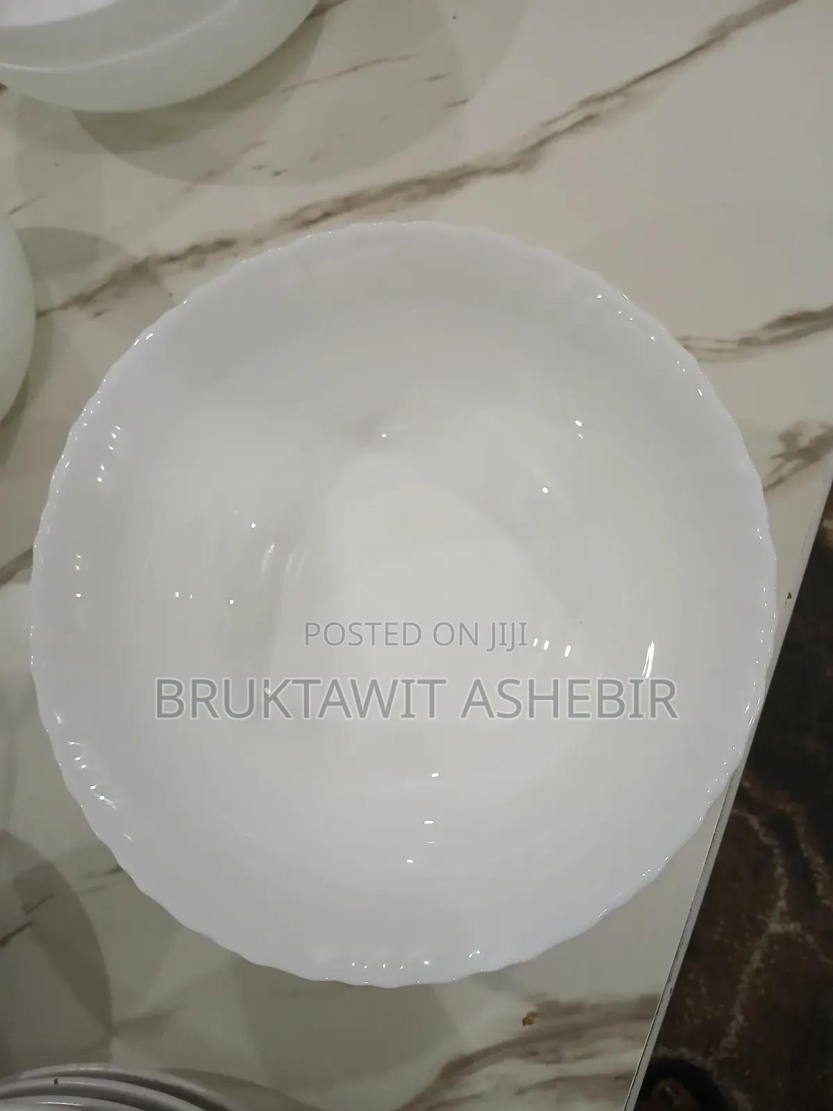 White Ceramic Bowl