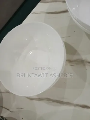 White Ceramic Bowl
