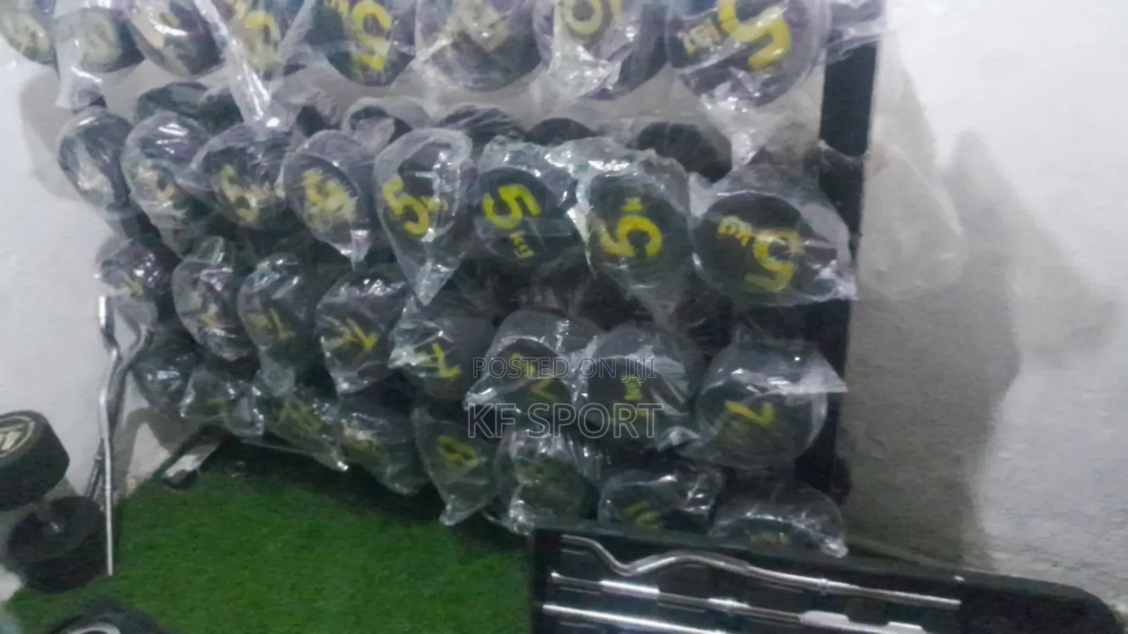 Train Smart, Buy Local( Dumbbell)