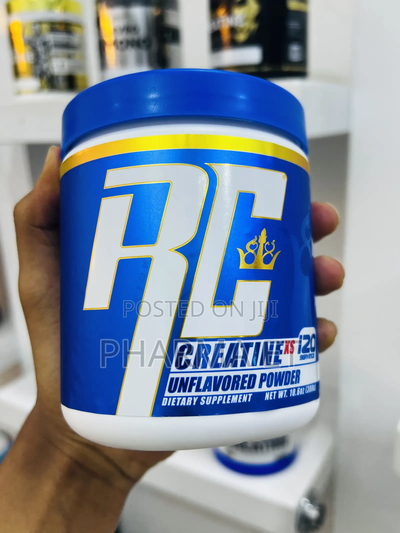 2.5gm Per Serving and 120 Total Servings Ronnie Coleman Creatine
