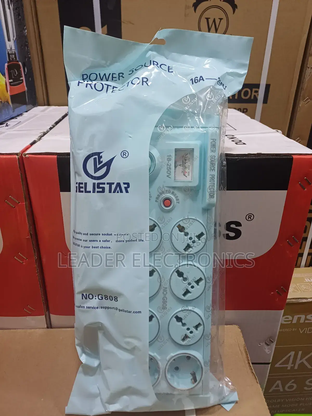 Gelistar Power Source Protector 16a_250v