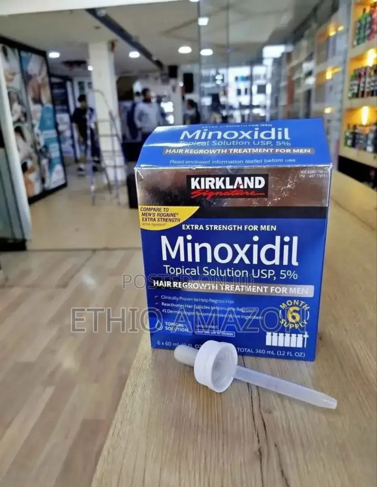 Minoxidil for Men and Women With DRS