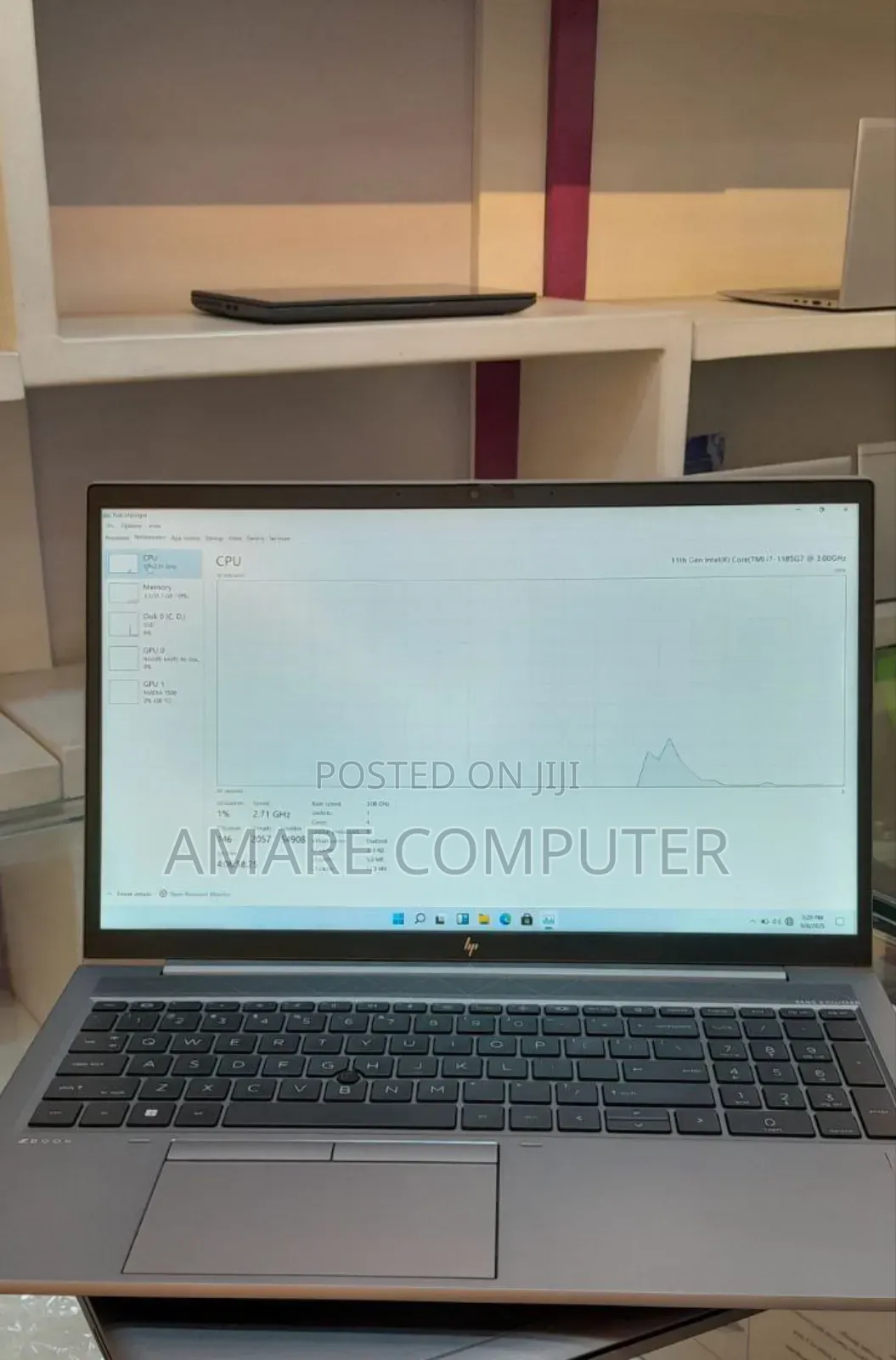 New Laptop HP ZBook Fury 15 G8 32GB Intel Core I7 SSD 512GB