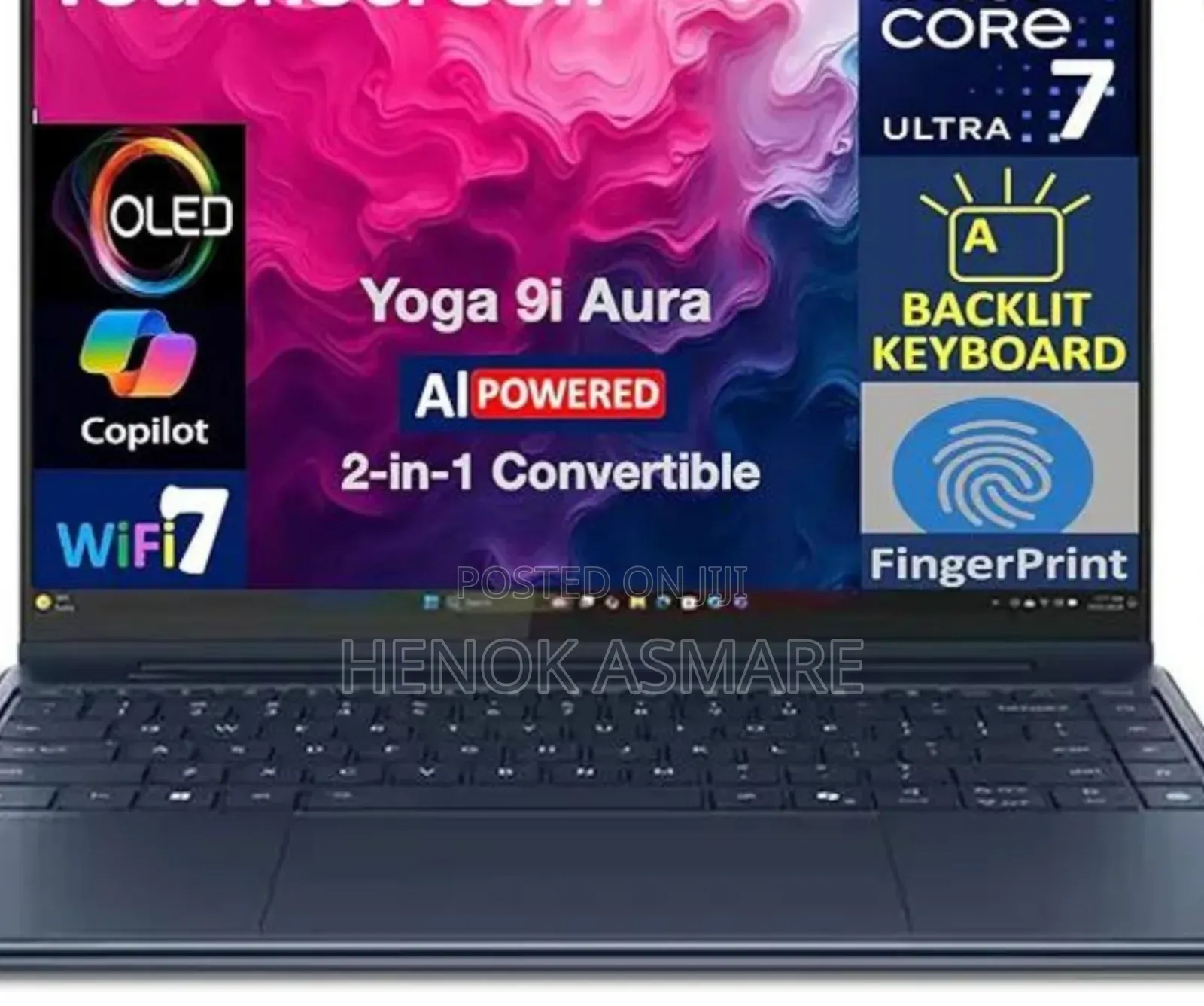 New Laptop Lenovo Yoga 9i 32GB Intel Core I7 SSD 1T