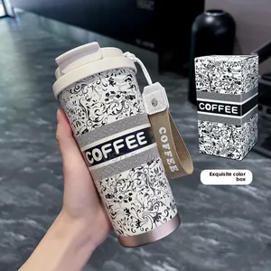 Colourful Flower Thermal Mug