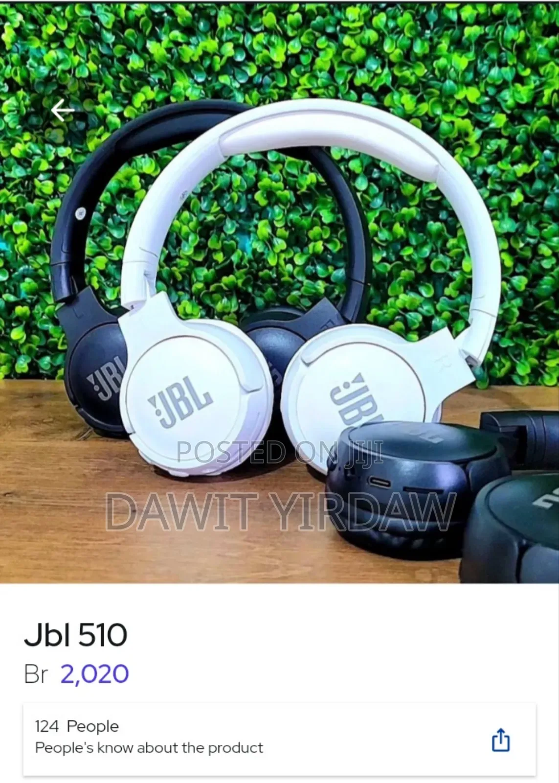 JBL 510 Headphone