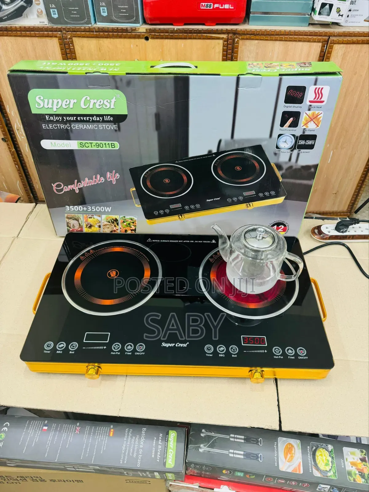 Double Kitchen Hot Plate(Stove)