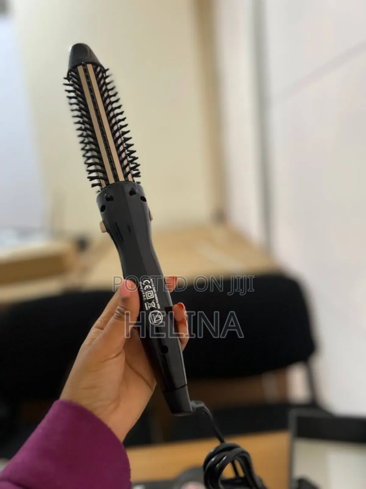 ዘመናዊ የፀጉር መተኮሻና ከርል መስሪያ በአንድ ላይ የያዘ Nova Professional Hair Straighter