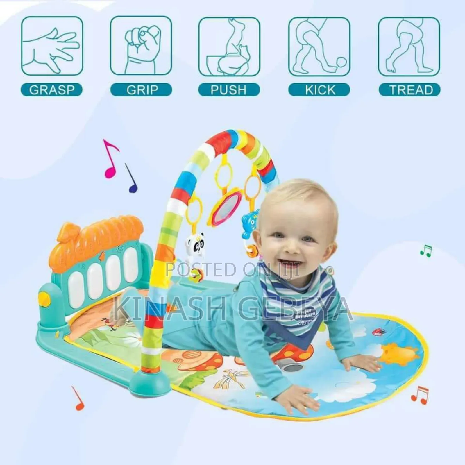 Toddlers Piano Rack(የህፃናት መጫወቻ ምንጣፍ)
