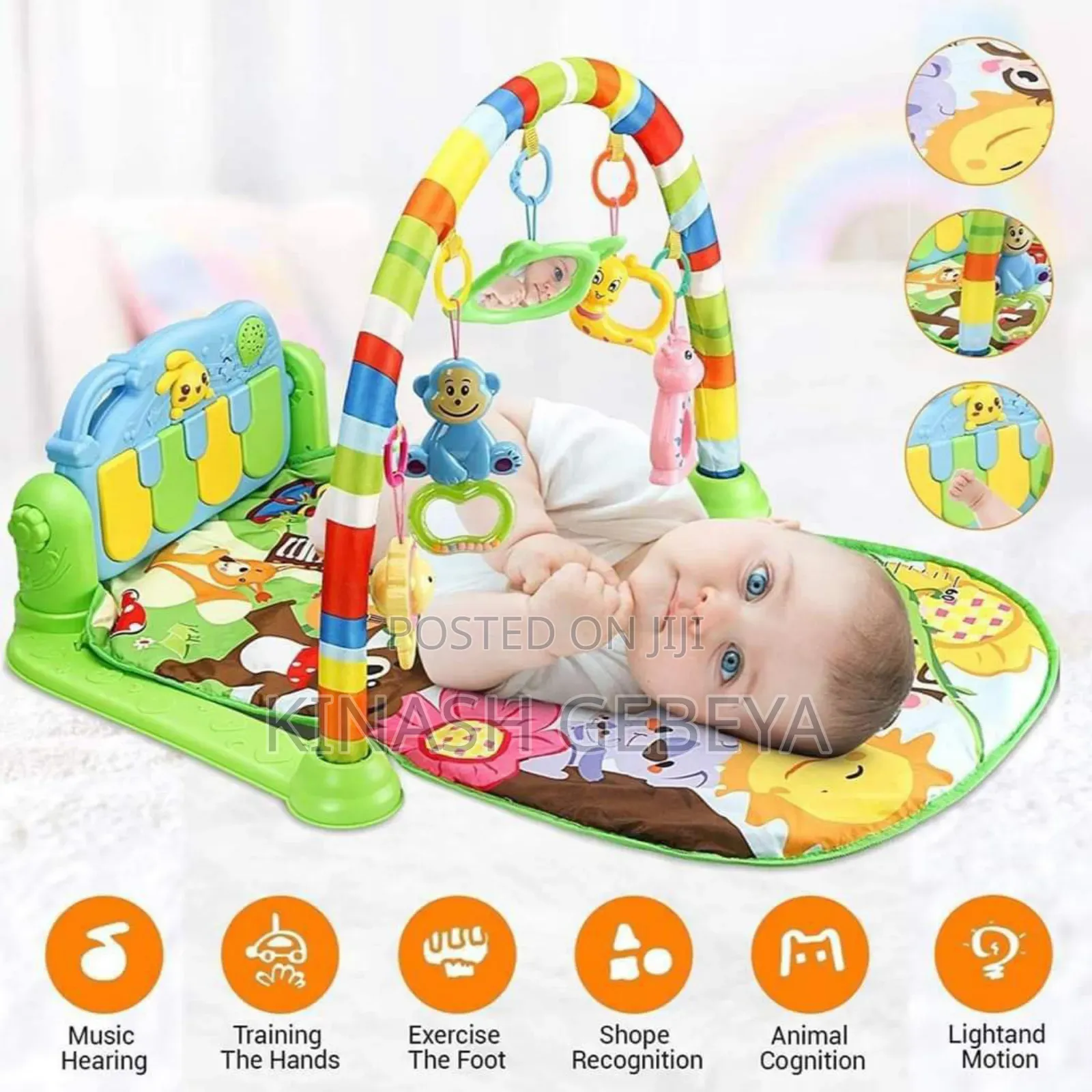 Toddlers Piano Rack(የህፃናት መጫወቻ ምንጣፍ)