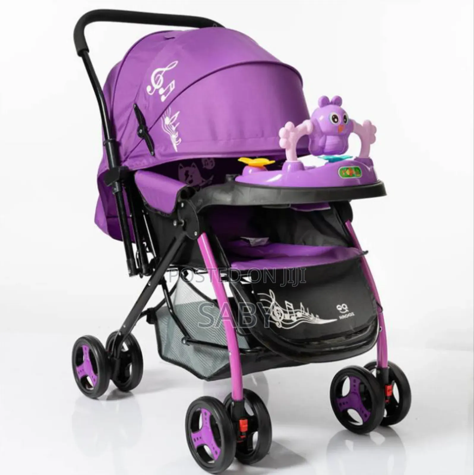 Baby Stroller With Play Rattle