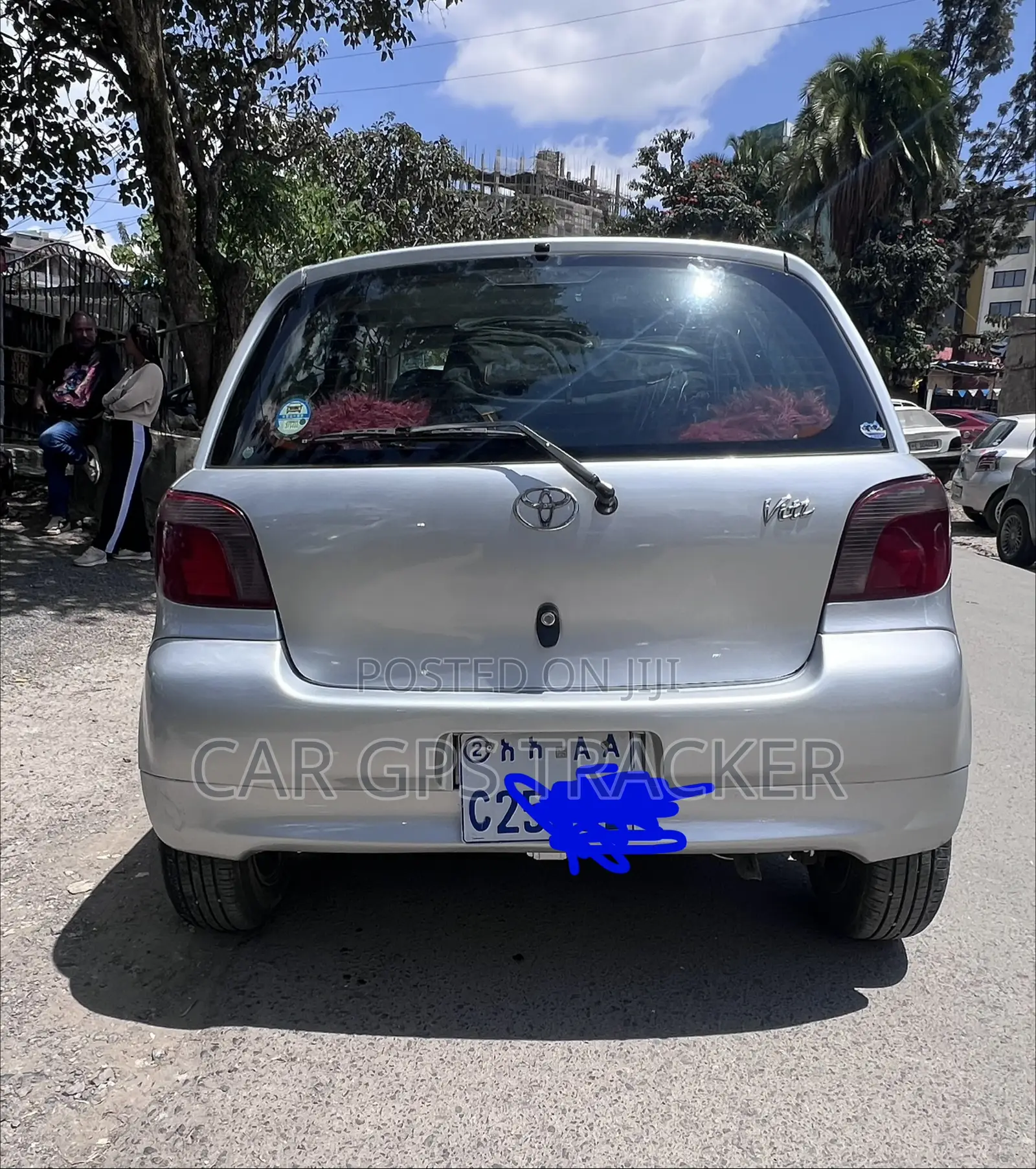 Toyota Vitz 2001 Silver