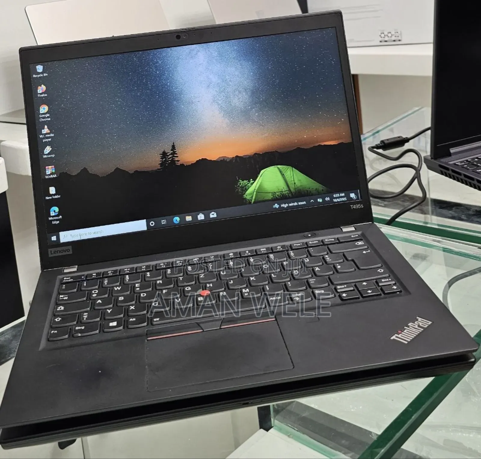 New Laptop Lenovo ThinkPad T495s 16GB AMD Ryzen 7 SSD 512GB