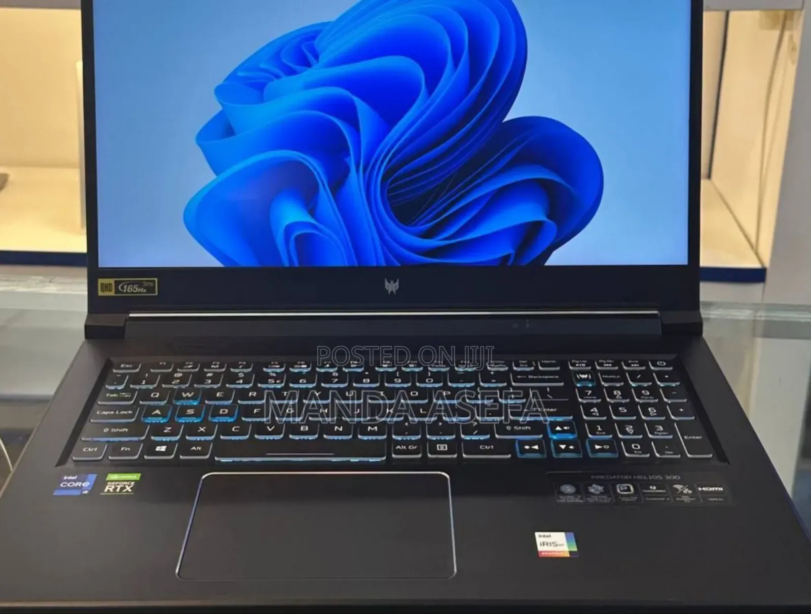 New Laptop Acer Predator Helios 300 16GB Intel Core I9 SSD 512GB