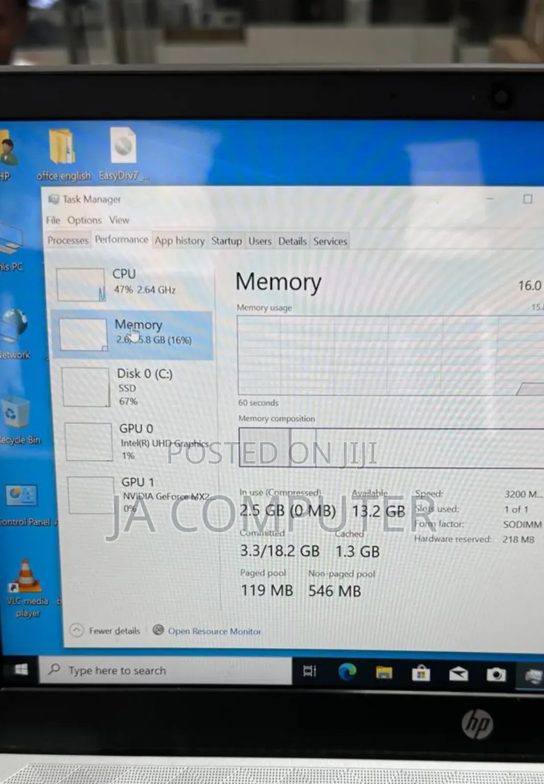 New Laptop HP Pavilion 14 16GB Intel Core I7 SSD 512GB