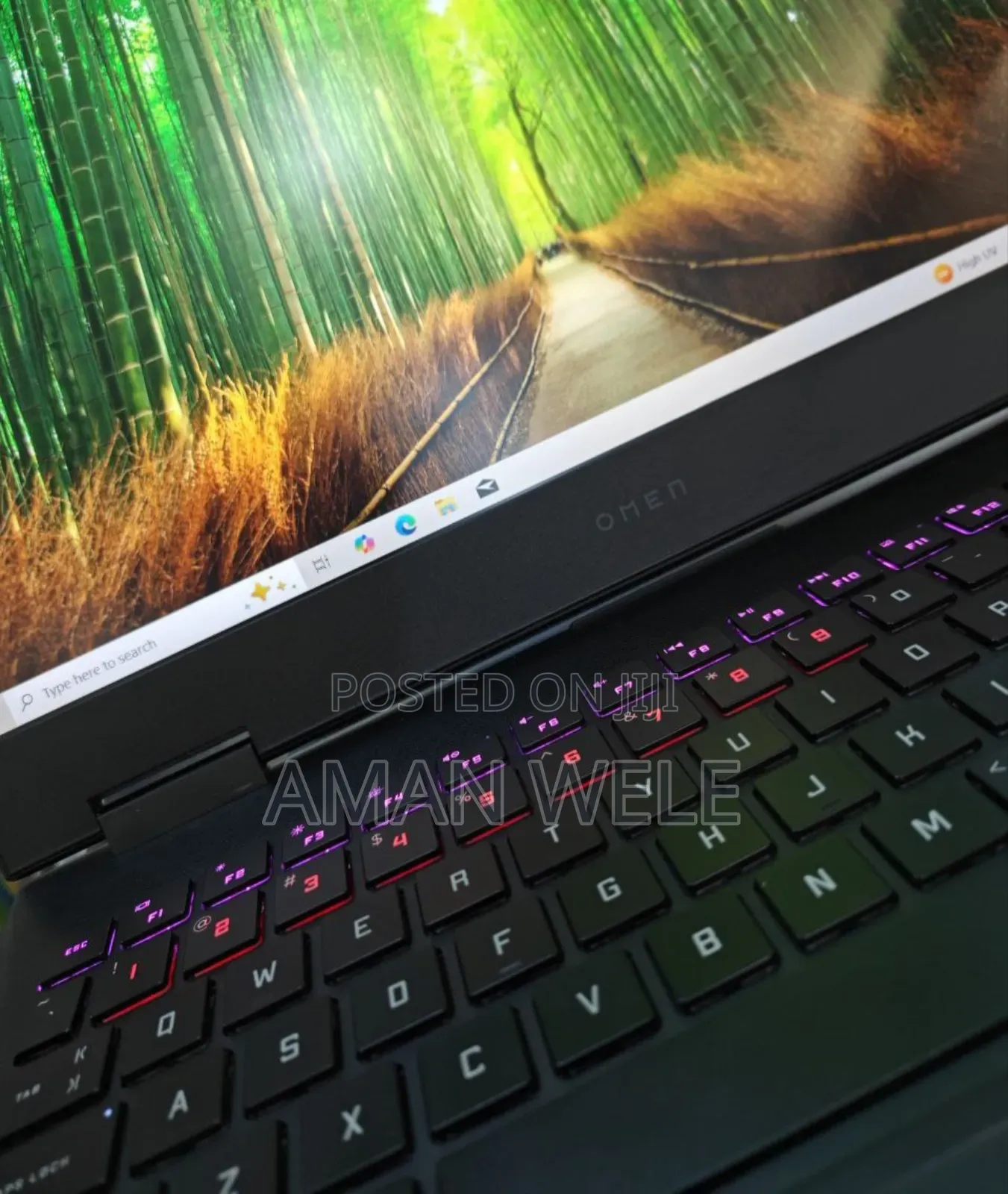 New Laptop HP Omen 15 16GB Intel Core I7 SSD 512GB