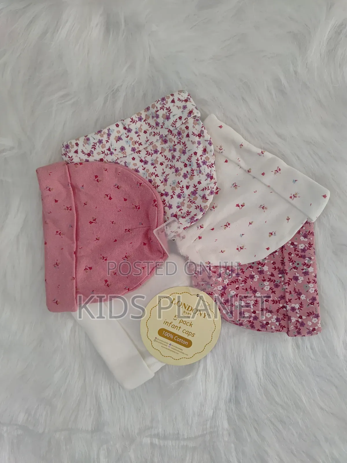 Londony Baby Hat 5pcs Set From 0m+