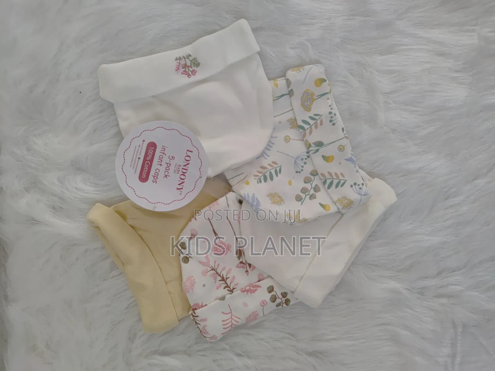 Londony Baby Hat 5pcs Set From 0m+