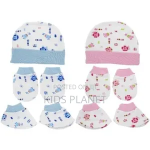 Photo - Baby Hat 3ocs Set Cotton