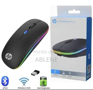 Hp Wireless Led Mouse Rechargeable Slim Model