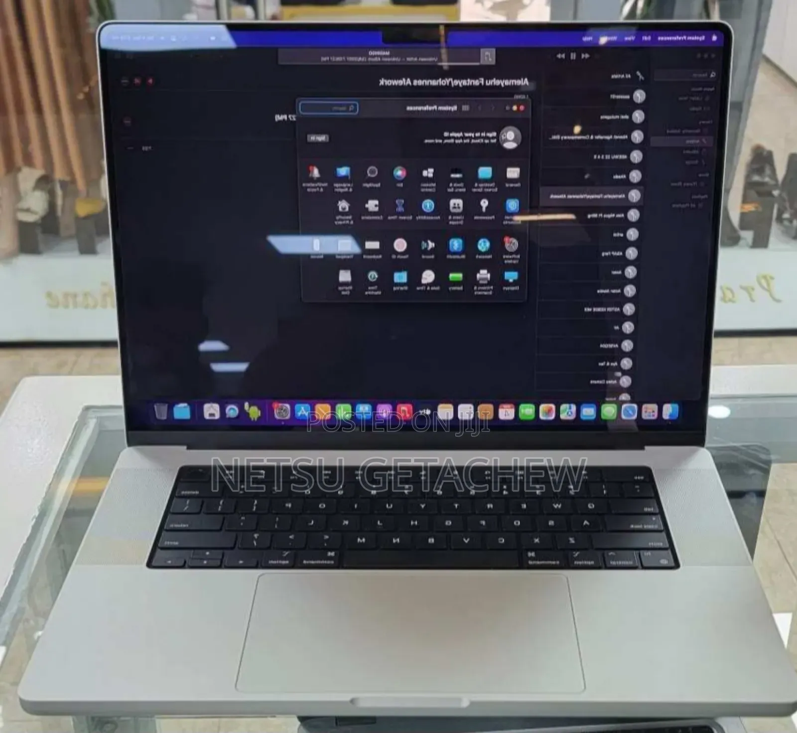 New Laptop Apple MacBook Pro 2021 M1 32GB SSD 512GB