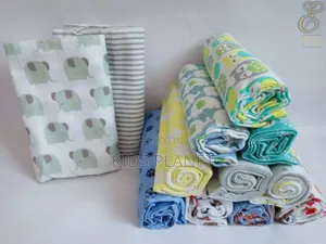 Photo - Baby Receiving Blanket, Flannel 4pcs Set