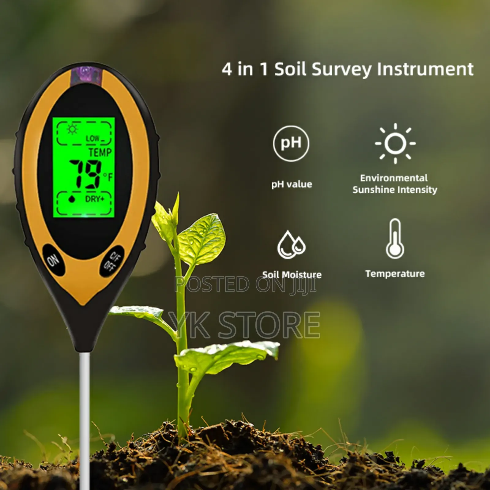 4 in 1 Soil Tester