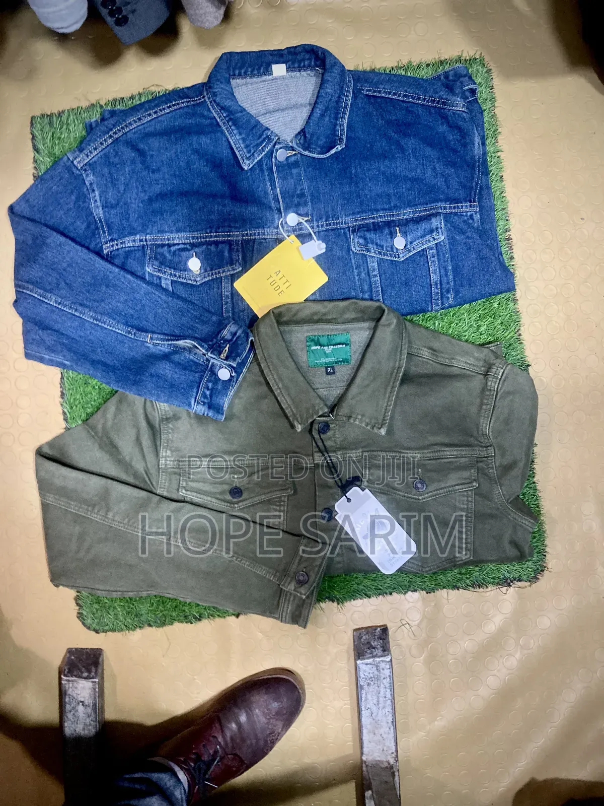 Original Jeans Jacket ጃኬት