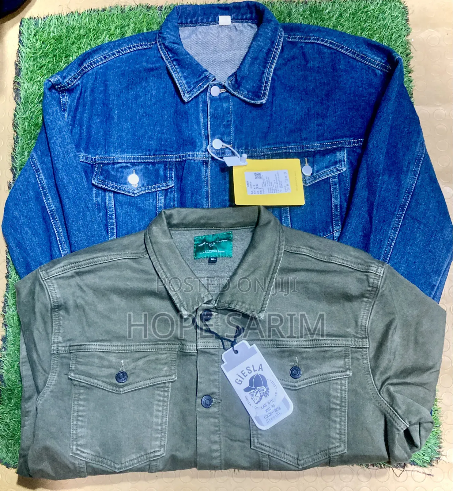 Original Jeans Jacket ጃኬት