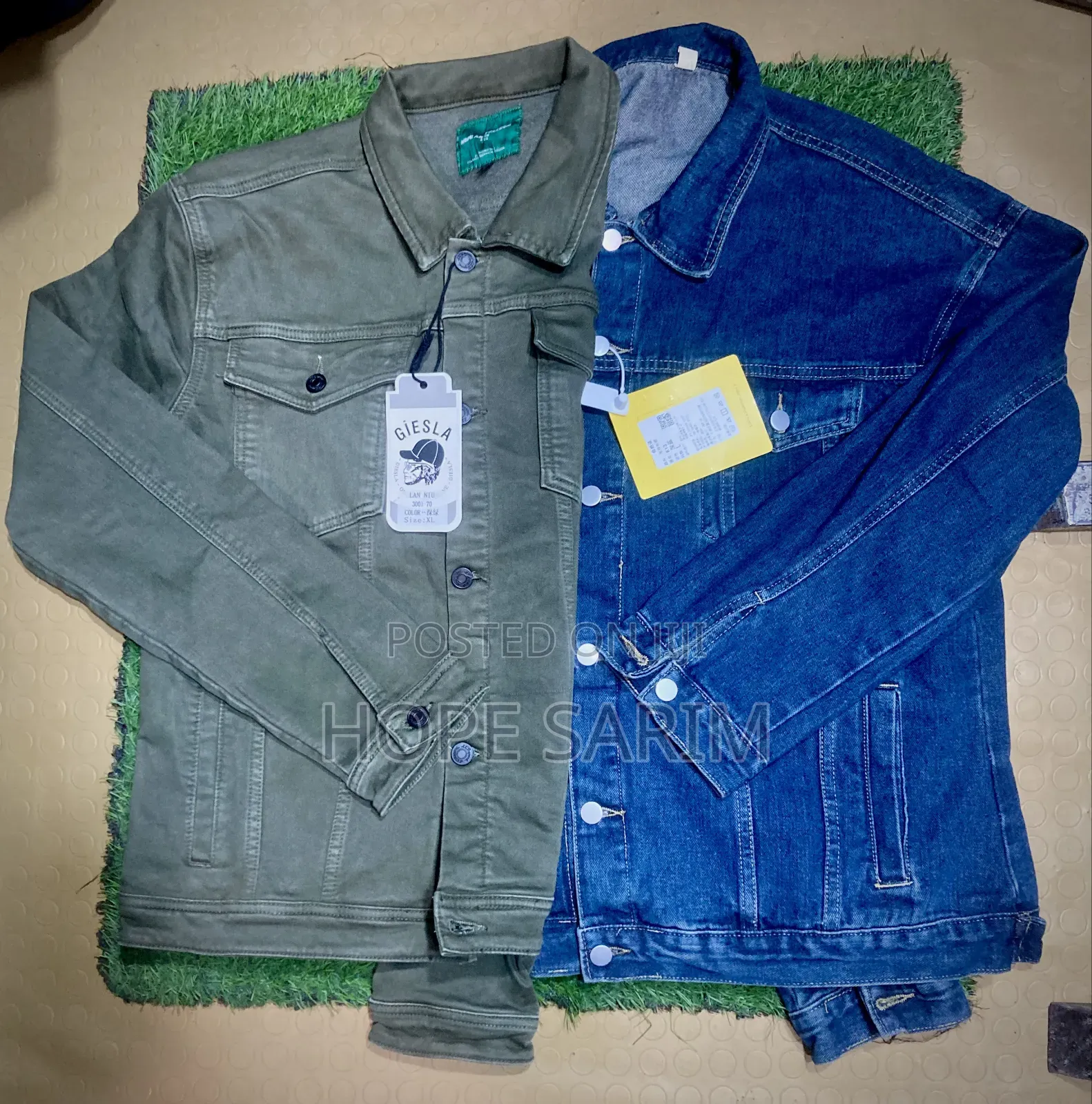 Original Jeans Jacket ጃኬት
