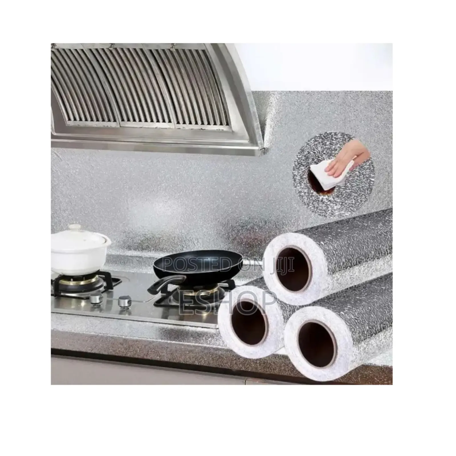 Easy-Clean Surface Film – Ideal for Kitchen Cabinets