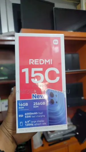 Photo - New Xiaomi Redmi 15C 4G 256 GB Black