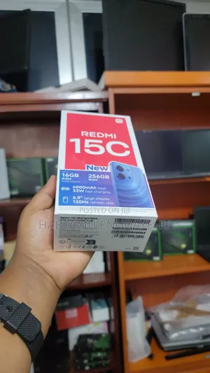 New Xiaomi Redmi 15C 4G 256 GB Black