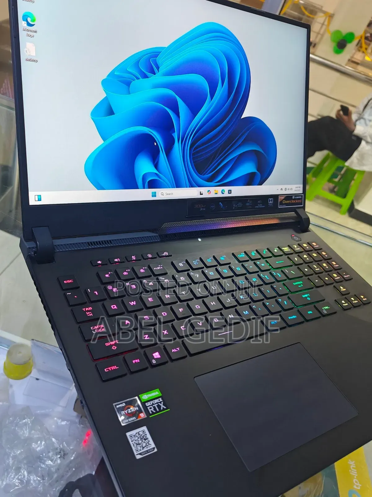 New Laptop Asus 16GB AMD Ryzen 9 SSD 512GB