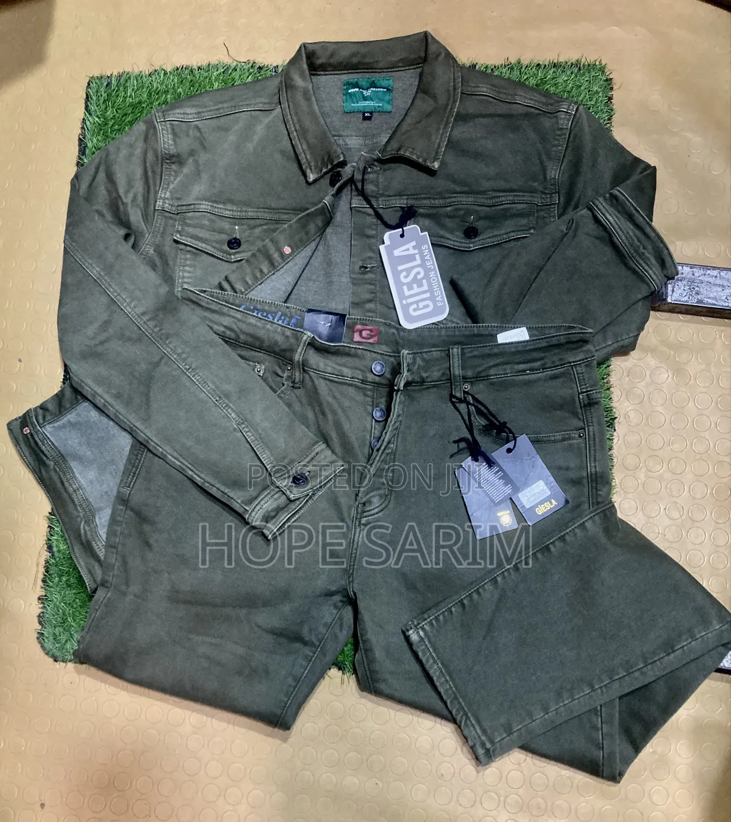 Complete Jeans Green ሙሉ ጆንስ