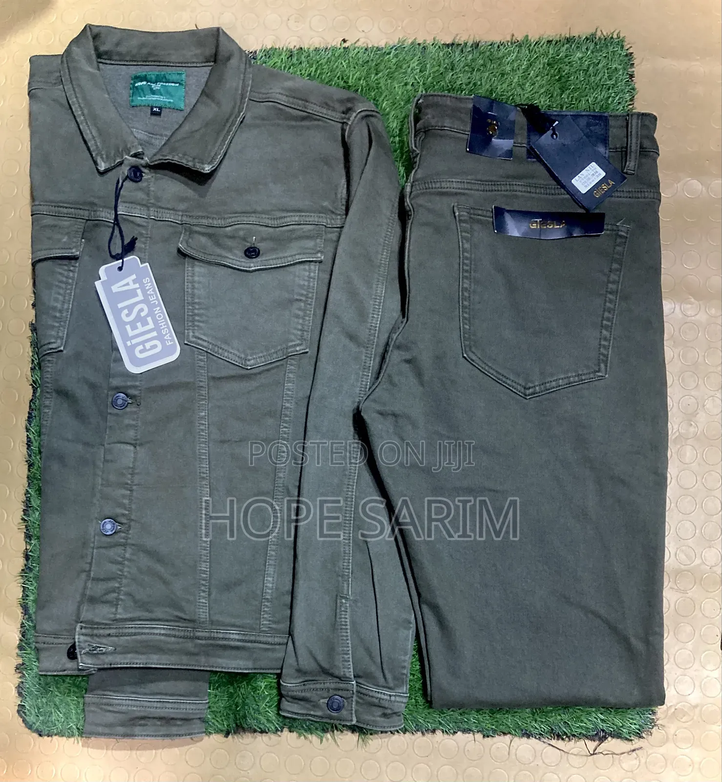 Complete Jeans Green ሙሉ ጆንስ
