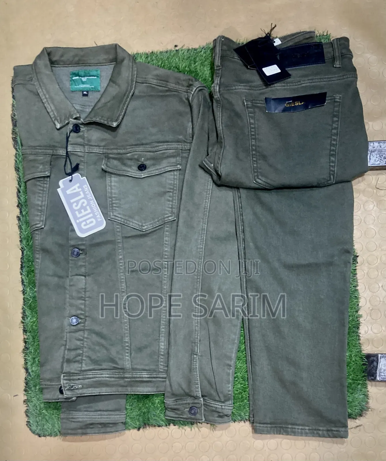Complete Jeans Green ሙሉ ጆንስ