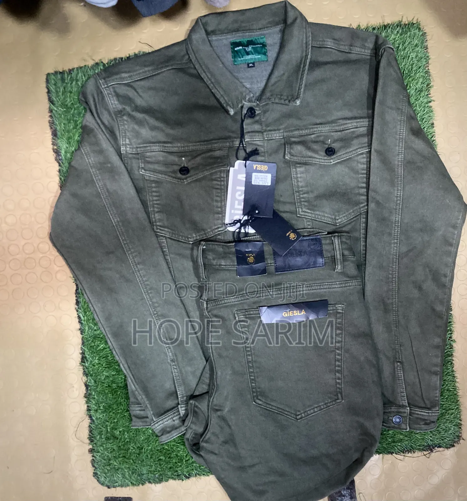 Complete Jeans Green ሙሉ ጆንስ