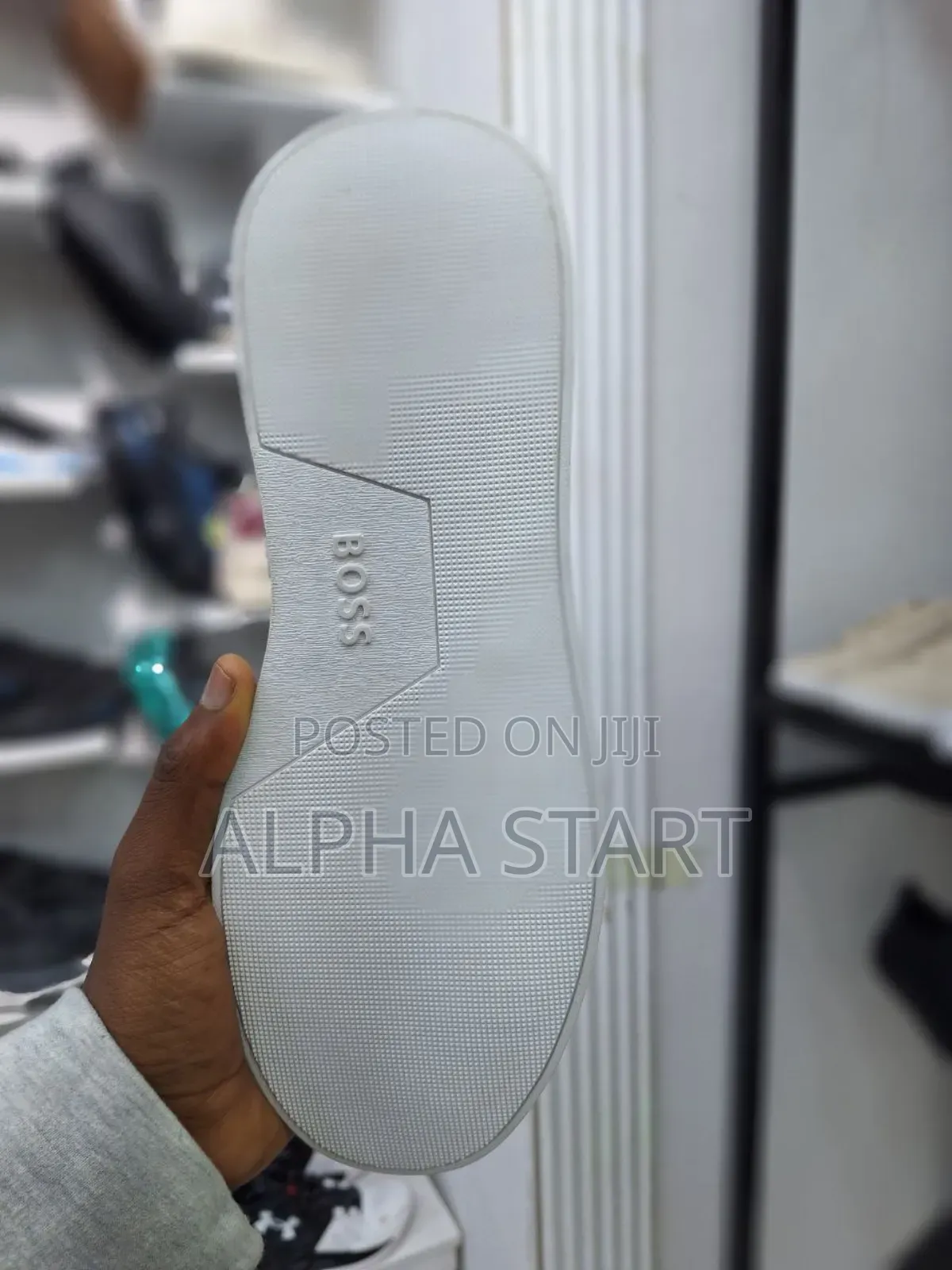 Boss Flat Sneakers 
 Made in Vietnam