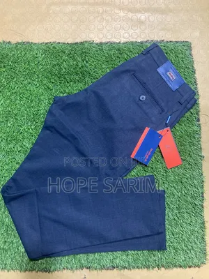 Original Straight የምለጠጡ ጨርቅ ሱሪ