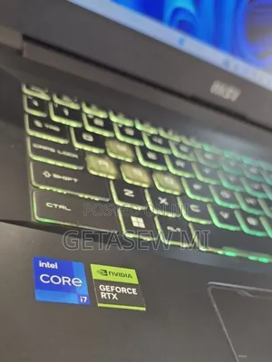 New Laptop MSI Pulse GL66 16GB Intel Core I7 SSD 1T